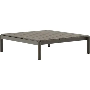 Zahradní stůl Zelený zahradní konferenční stolek Kave Home Sorells 91 x 89 cm