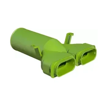 Brilon Octopus AE35sc přechodka 2x50x102-180° na vyústku DN125