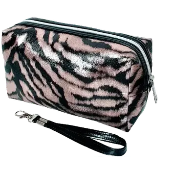 Kosmetická taška Kosmetická taštička - bronzová - tygr