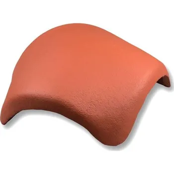 betonová krytina Střešní krytina Nelskamp hřebenáč rozdělovací / LONGLIFE matt, TOP2000S cihlový, betonový