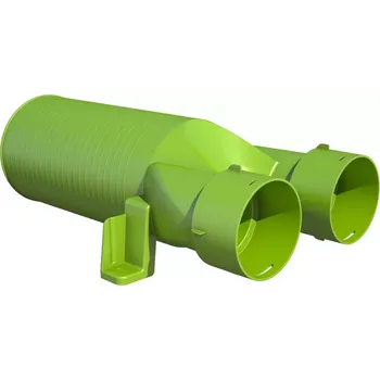 Brilon Octopus AE34c přechodka 2×75/63-180° na vyústku DN125