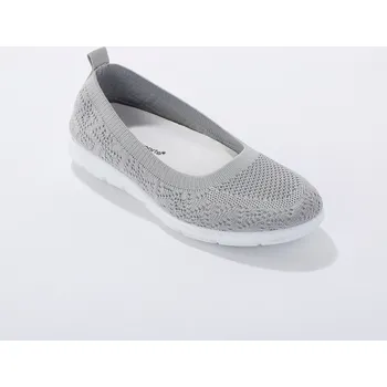 Dámské baleríny Baleríny z prodyšné síťoviny šedá 37