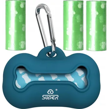 sáček na exkrement ZÁSOBNÍK NA POUZDRO NA SÁČKY NA PSÍ EXKREMENTY PRO 3 ROLE OBOJKU V BALENÍ