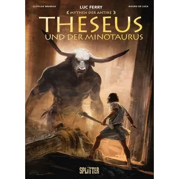 Komiks pro dospělé Mythen der Antike: Theseus und der Minotaurus (Graphic Novel) - Ferry, Luc