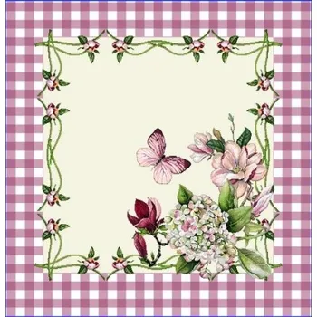 ubrus Texicop s.r.o. Ubrus - GOBELÍNOVÝ - MOTÝL FIALOVÝ velikost: povlak 42x42 cm