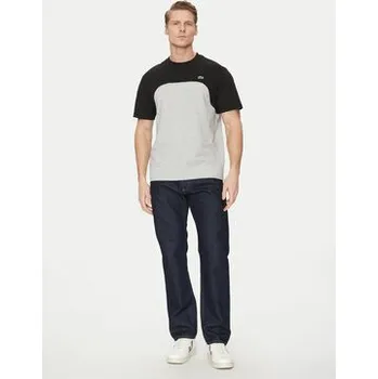 Pánské tričko Lacoste T-Shirt TH9551 Šedá Classic Fit 4