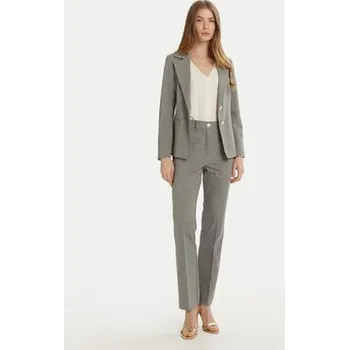 Marella Kalhoty z materiálu Barbian 2513781024 Šedá Slim Fit 50