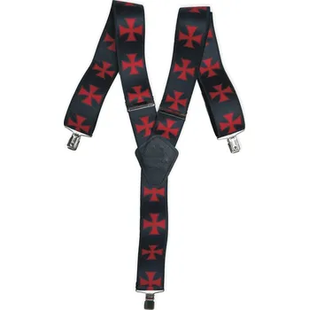 Kšandy Kšandy 053 černé kříž červený provedení: Y