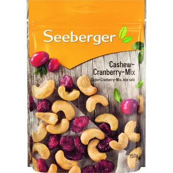 Seeberger Kešu-brusinkový mix 150g