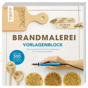 Brandmalerei. Vorlagenblock. Mehr als 500 Vorlagen in Originalgröße. - Hörnecke, Alice
