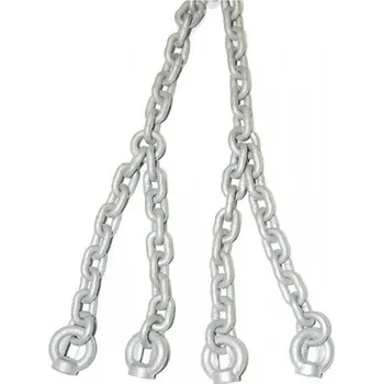 Dětská houpačka Galvanizovaný řetěz 2,5m/5mm - 2 kusy