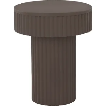 Toaletní stolek Jotex Hnědý kovový odkládací stolek WINTON 36 cm