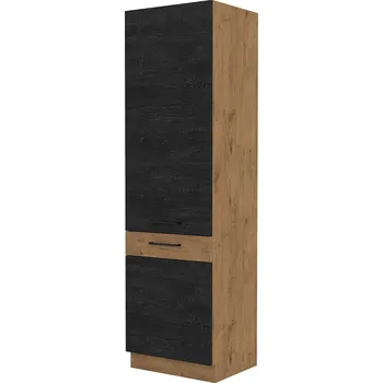 Kuchyňská skříňka MOB Virion 60 LO 210 2F (dub lancelot + tmavé dřevo)