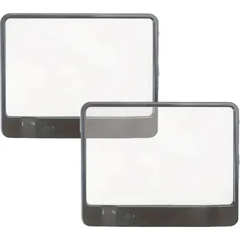 Lupa HomeLife Čtecí lupa s LED osvětlením PAGE BRIGHT sada 2 ks