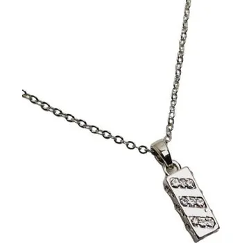 Řetízek Elegantní dámský řetízek s přívěskem - stříbrný