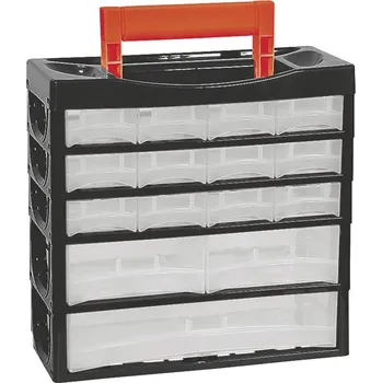 Alutec 66012 kufřík na součástky přihrádek: 15 1 ks