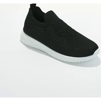 Dámské tenisky Nazouvací tenisky z prodyšné síťoviny černá 36