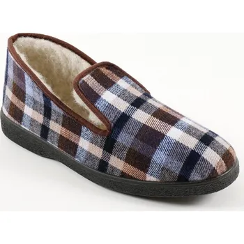 Dámské žabky Bačkory s hřejivou podšívkou kaštanová 44