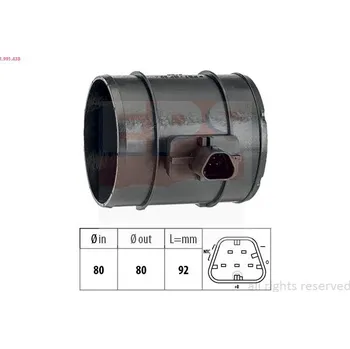 Autoelektrika Snímač množství protékajícího vzduchu EPS 1.991.438