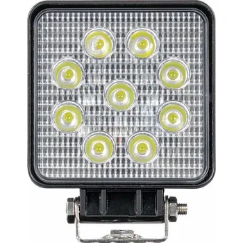 Přídavný světlomet LED pracovní světlo 9xLED(3W) 10-30V, rozptýlené světlo