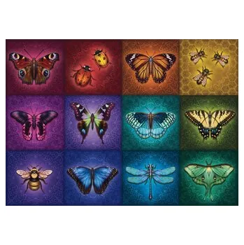 Puzzle RAVENSBURGER Puzzle Krásné okřídlené věci 1000 dílků