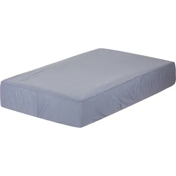 Prostěradlo 2v1 Šedé prostěradlo 160x200 cm a chránič matrace Kaarsgaren