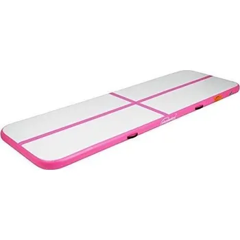 Gymnastika Physionics Airtrack nafukovací žíněnka, 3 m, růžová
