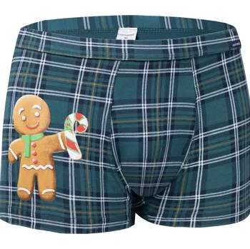 Pánské spodní prádlo Pánské boxerky 007/70 Cookie - CORNETTE Zelená XXL