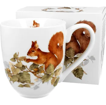 DUO Gifts DG - Porcelánový hrnek jumbo XXL Veverka v dárkové krabičce - 1 litr