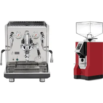 Kávovar ECM Synchronika II + Eureka Mignon Bravo, CR ferrari red