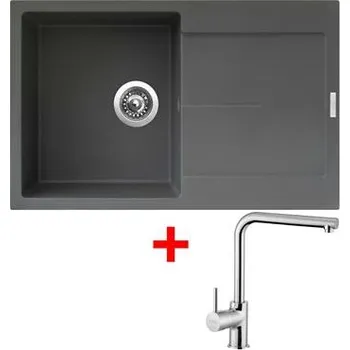Kuchyňský dřez Sinks ULTIMA 790 Titanium + Elka