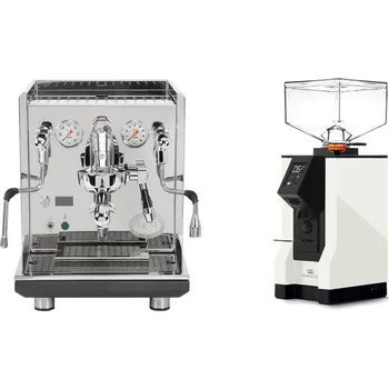 Kávovar ECM Synchronika II + Eureka Mignon Perfetto, BL white