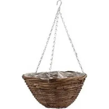 Obal na květináč Závěsný obal na květináče – ratan