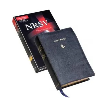 Populárně naučná literatura pro dospělé NRSV Popular Text Bible, Black French Morocco Leather, NR533:T (EN)