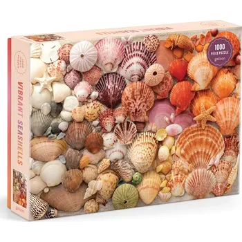 Puzzle Galison Zářivé mušle 1000 dílků
