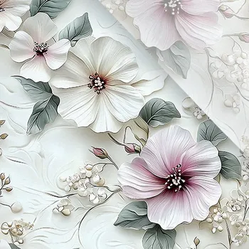 Umělé hedvábí / silky mírně elastické květy Elly