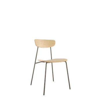 Jídelní židle Jídelní židle Trivi TR-126W-N7 (kostra bronzový nástřik, sedák i opěrák překližka, stohovatelná)