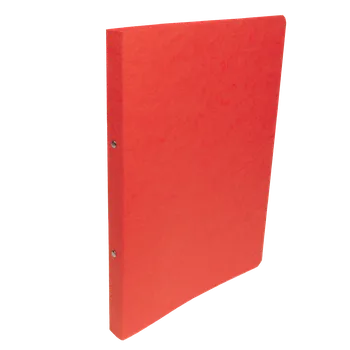 Desky 2kroužek prešpán - červené