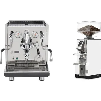 Kávovar ECM Synchronika II + Eureka Mignon Libra, CR white