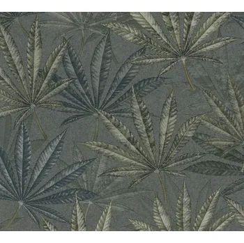 Tapeta A.S. Création | Vliesová tapeta na zeď Michalsky 39984-4 | 0,53 x 10,05 m | šedá, krémová, modrá, zelená + Šedá, krémová, modrá, zelená vliesová tapeta na stěnu 399844 v rozměru 0,53 x 10,05 m