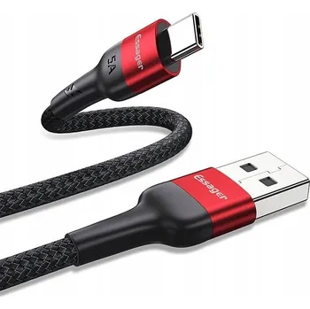 Datový kabel Kabel ESSAGER USB - USB-C 1 m černý