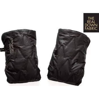 Rukávník PINKIE péřové rukavice na kočárek Superfine Vee Black