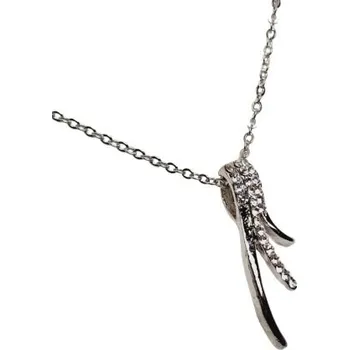 Řetízek Dámský stříbrný řetízek s přívěskem