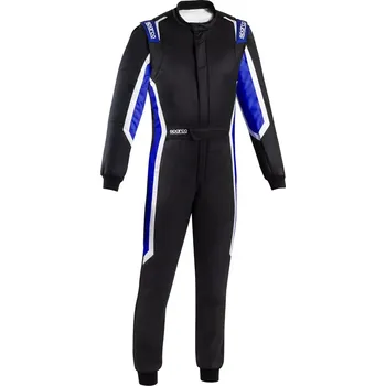 Moto kombinéza Sparco Kombinéza Sprint (R566) 2025 Černá / Modrá 52