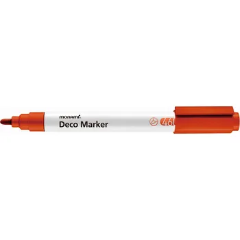 Popisovač Monami Deco Marker 460, hrot 2 mm, orange