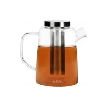Konvice na čaj Vialli Design Skleněná konvice na čaj s nerezovým sítkem 1500ml, DIVA 6568