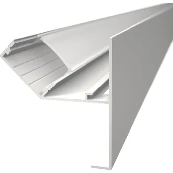 Stavební profil Vestavný profil lišta do SDK pro LED pásky V16 bílý - profil lišta bez difuzoru 1m - LED Solution - LP502W-1M - LP502W-1M