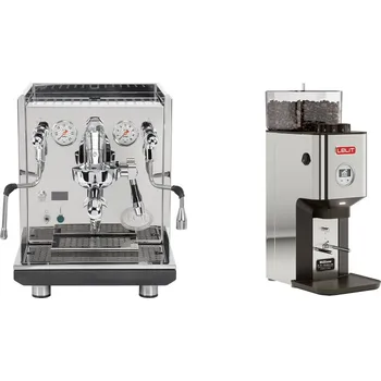 Kávovar ECM Synchronika II + Lelit William PL72-P