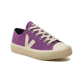 Dámské tenisky Plátěnky Veja Wata II Canvas PL0103348A Fialová 38