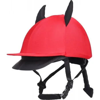 Jezdecká přilba QHP Potah na helmu Halloween QHP, devil
